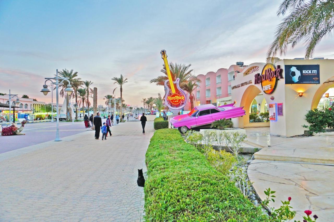 The Touristic Promenade Apartment Hurghada Exterior foto